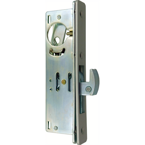 Calibre LS2001-118-AL 1-1/8in Hook Bolt, Flat Faceplate, AL/SP28 Anodized Satin Aluminum
