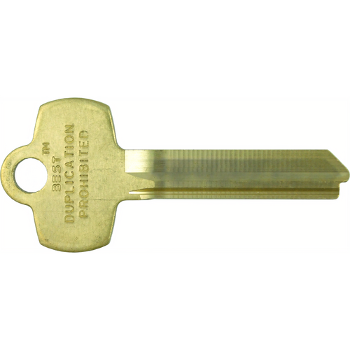 Best 1A1D1 Best NS Key Blank, D Keyway, Do not Duplicate, No Border
