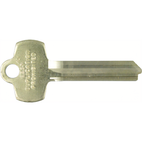 Best 1A1G1 Best NS Key Blank, G Keyway, Do not Duplicate, No Border