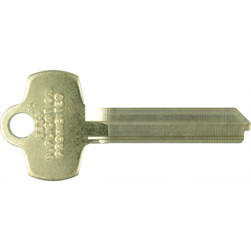 Best 1A1H1 Best NS Key Blank, H Keyway, Do not Duplicate, No Border