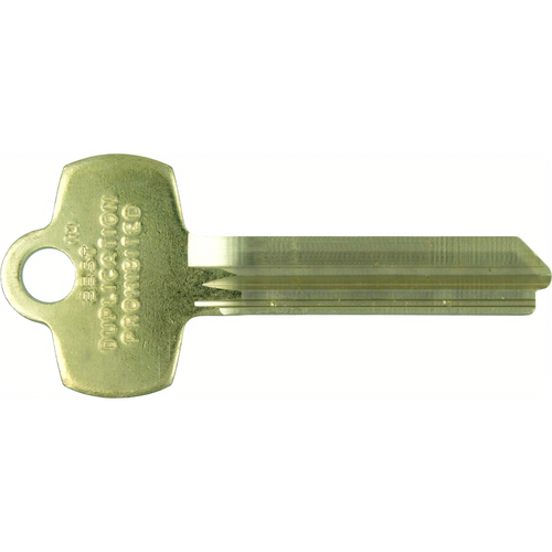 Best 1A1M1 Best NS Key Blank, M Keyway, Do not Duplicate, No Border