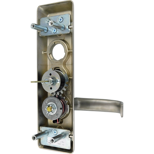 Accentra AU626F626-LC-RHR 7100 Series Classroom/Storeroom Lever x Escutcheon, Augusta, Satin Chrome