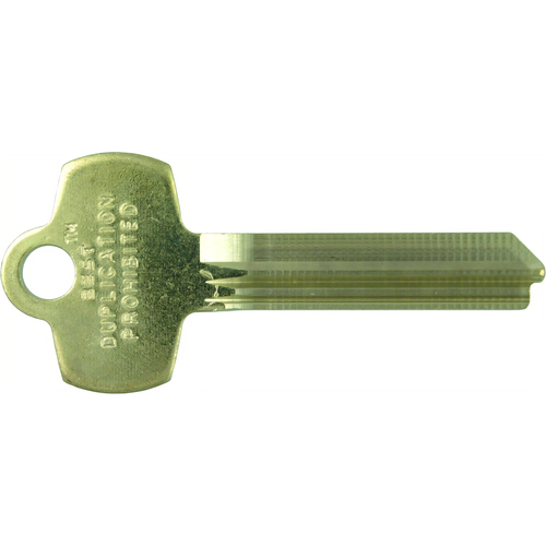 Best 1A1TB1 Best NS Key Blank, TB Keyway, Do not Duplicate, No Border