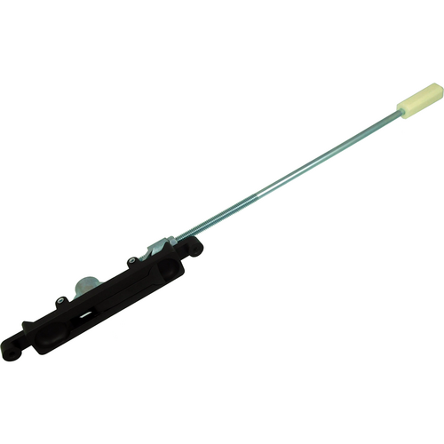 Calibre FL1002-DU 1/8in Offset Flush Bolt with Guide, DU/SP313 Anodized Dark Bronze
