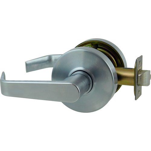 Dexter C1000-CLRM-R-626-KDC Classroom Grade 1 Lever Clutch Cylindrical Lock, C Keyway, Satin Chrome