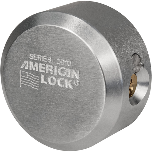 American Lock A2010KA83004 Tough Guy Hockey Puck Padlock AM7 Keyway