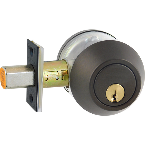 Dexter DB2000-SCT-613-KDC Grade 2 Single Cylinder Deadbolt, C Keyway, Oil Rubbed Bronze Finish