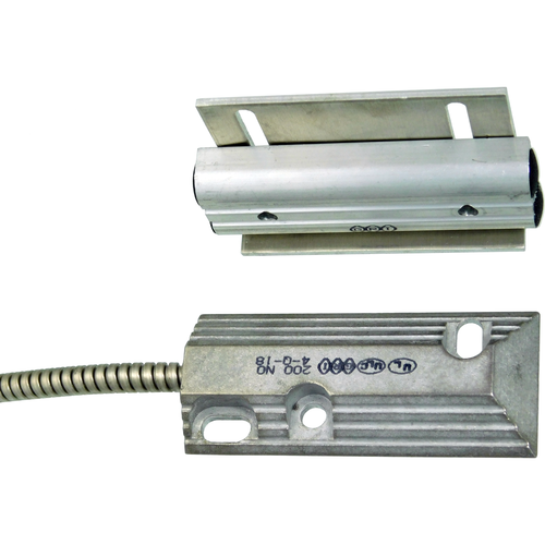 GRI 200-36 Floor Mount Magnetic Contact Switch Set with 36in Armored Cable