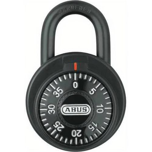 Abus 78/50C-78811 Black 3-Dial Combination Padlock, 2
