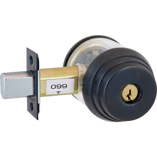 Arrow Lock E62-10B-CS-2 3/4 BS Schlage Double Cylinder Deadbolt, C Keyway, 2-3/4