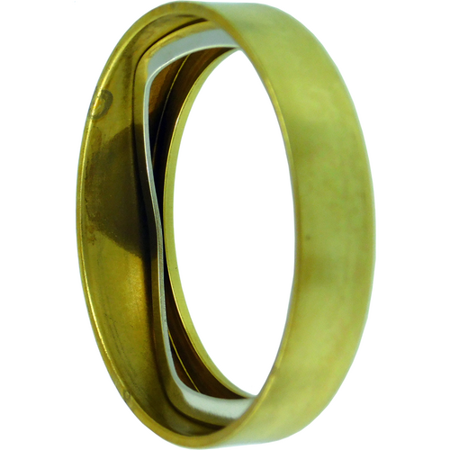 GMS COL3-3 Spacer Collar 1/4in Adjustable, 605/US3 Bright Brass