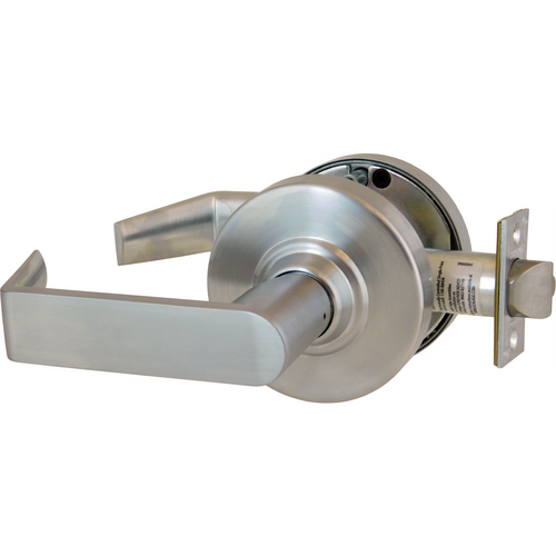 Command CLN80LD-EU-24V-RHO-626-REX Schlage ND Storeroom 24V Electric Unlock, Fail Secure, Rhodes Lever, Satin Chrome