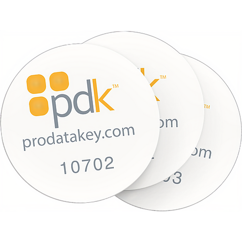 Prodatakey STK MicroProx Tag, Sticker, 26bit Wiegand, HID Compatible
