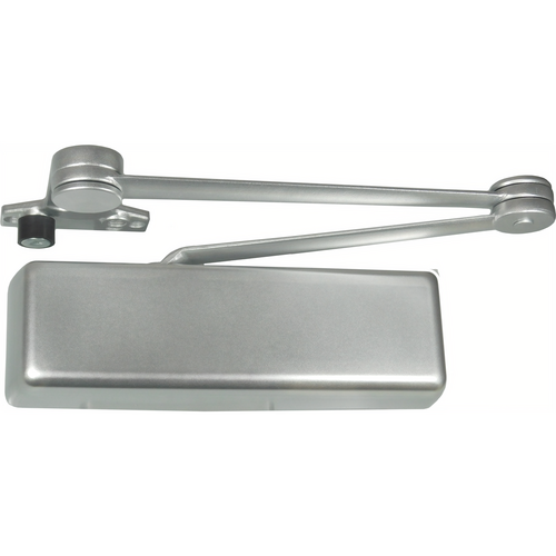 Dexter DCH4000.STD.FULL.DS.ALUM Heavy Duty Surface Mount Door Closer with Full Cover, Aluminum Finish