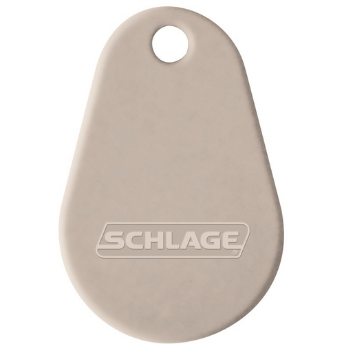 Schlage 9651T-CTX7H-A MiFare Classic Smart Thin Keyfob 1K Byte/8K Bit, 13.56 MHz Smart Technology