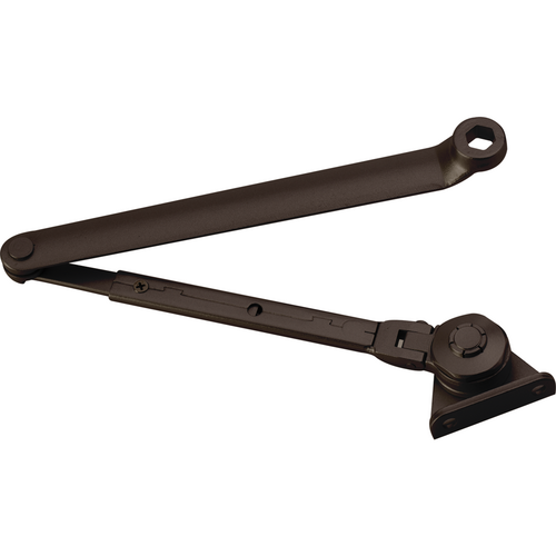 Arrow Lock DC500A1-DKBZ-ISO Standard Hold Open Arm, 690/DKBZ Painted Dark Bronze