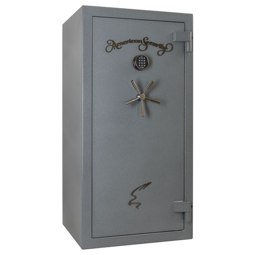 Amsec NF6030-E1-LTN-F-GY-A 14-14-28+2 Gun Safe, 90 Min Fire, Gunmetal Gray, ESL10 Electronic Keypad