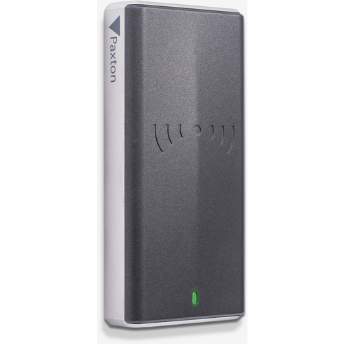 Paxton Access 010-296-US Paxton10 Slimline Surface Mount Multi-Format Reader with Buzzer, IP67, Black