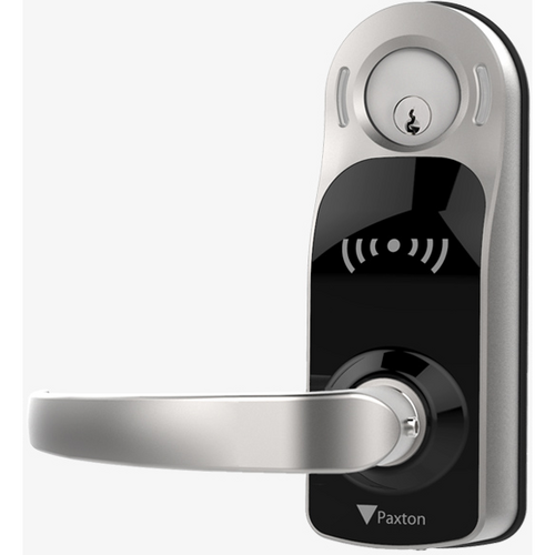 Paxton Access 900-640BL-US PaxLock Pro Galaxy Lever Mortise Lock, Dual Frequency, Bluetooth, Black