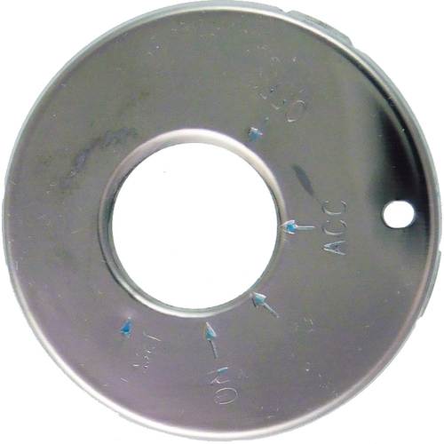 Auto Security P25-640 Peugeot Ignition Face Cap 1/Pack