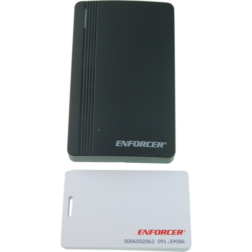 Seco-Larm PR-2125-PQ Wiegand Proximity Reader, EM 26 Bit 125kHz, 10 Cards, IP66, 9-24VDC