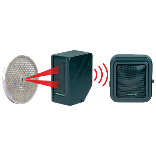 Seco-Larm E-931CS22RFCQ Wireless Weatherproof Entry Alert System, Sensor Range 22ft, 433.92 MHz