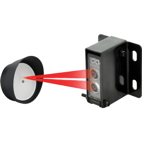 Seco-Larm E-936-S45RRGQ Reflective Photo Beam Sensor, up to 45ft, 12-30V AC/DC, IP66