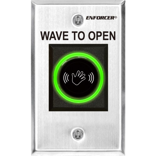 Seco-Larm SD-927PKC-NEQ Single Gang Plate Wave-to-Open, 12/24VDC