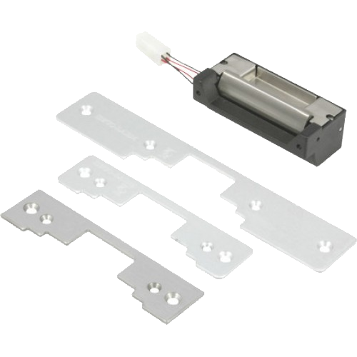 Seco-Larm SD-996C-NUQ Universal Electric Strike 12/24VDC, Fail-Secure/Safe, 3 Faceplates Included