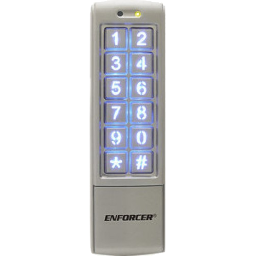 Seco-Larm SK-2323-SPQ Mullion Outdoor Keypad w/Prox, 1010 Users, 12-24V ACDC, 2 Relay Output