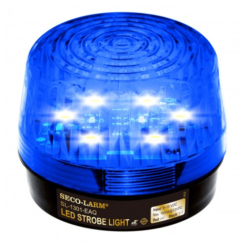 Seco-Larm SL-1301-EAQ/B 6 LED Strobe Light 9-15VDC Blue