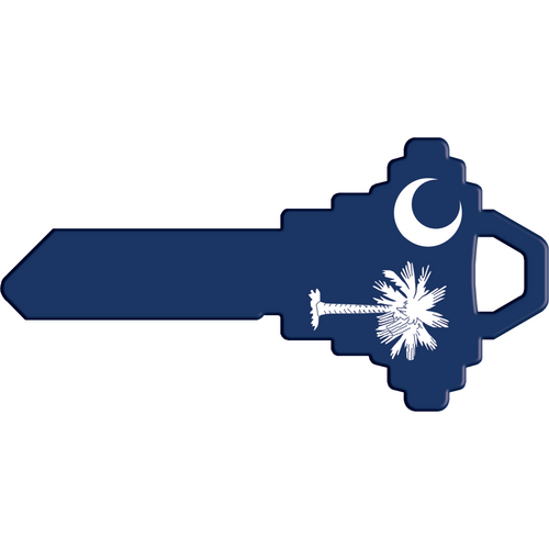 Howard Keys SC1-HK68 Happy Keys Palmetto Flag