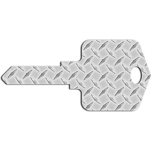 Howard Keys KW-KL3 Kool Keys Diamond Plate