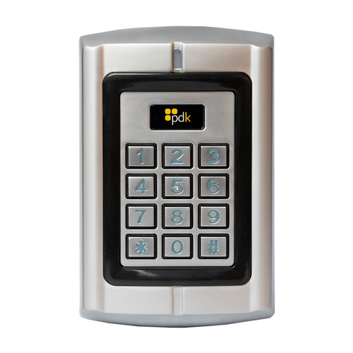Prodatakey RDRPB Ruggedized Push Button Keypad Reader, Single Gang, HID Compatible, Wiegand