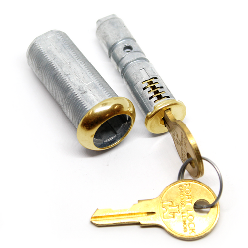 Compx MFW23168B-KA247 Disc Cam Lock 1-3/4in Brass