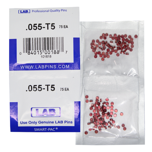 LAB 5055T-SP .055 Top Pin, Color-Coded Brass Alloy, .115