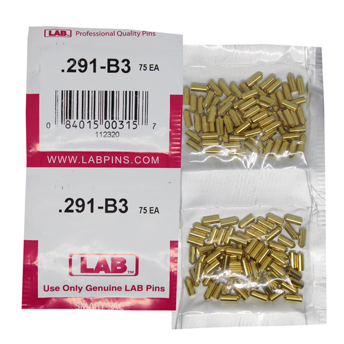 LAB 291B .291 Brass Bottom Pin, Color-Coded, .115