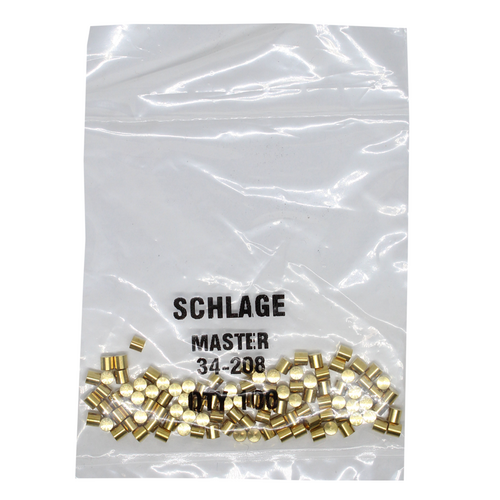 LAB SCH34-208 KIT - 8 Schlage Master Pin .120, Polybag 100 Pins