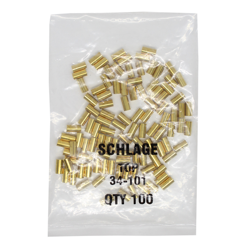 LAB SCH34-101 KIT - Schlage Top Pin .235, Polybag 100 Pins