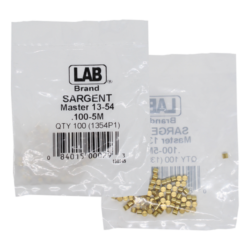 LAB SAR13-0054 Sargent 5 Master Pin, Size .100, Polybag 100 Pins