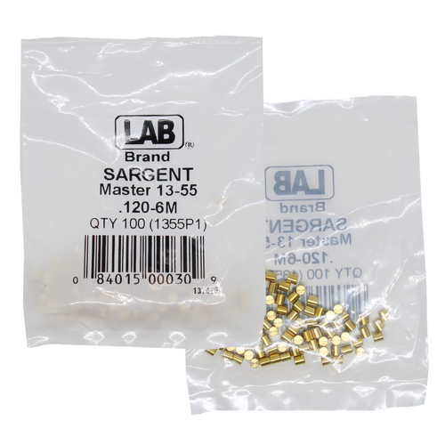 LAB SAR13-0055 Sargent 6 Master Pin, Size .120, Polybag 100 Pins