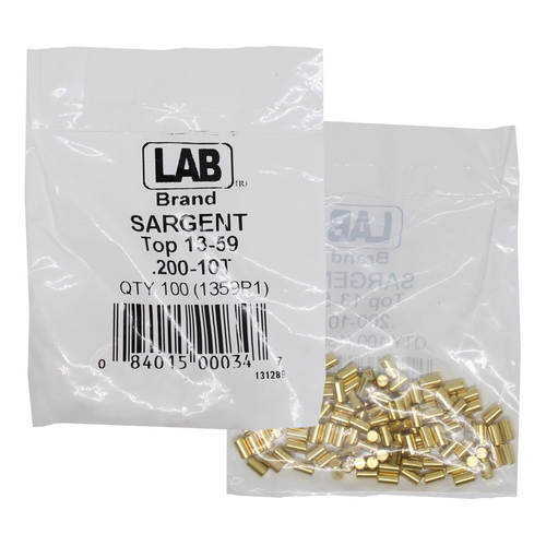 LAB SAR13-0059 Sargent 10 Top Pin, Size .200, Polybag 100 Pins