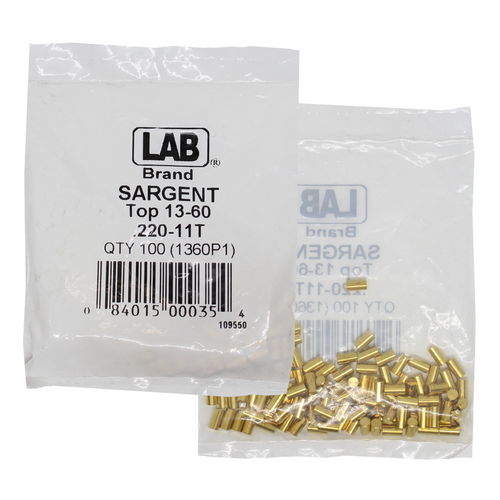 LAB SAR13-0060 Sargent 11 Top Pin, Size .220, Polybag 100 Pins