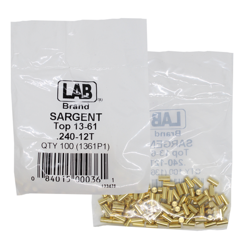 LAB SAR13-0061 Sargent 12 Top Pin, Size .240, Polybag 100 Pins