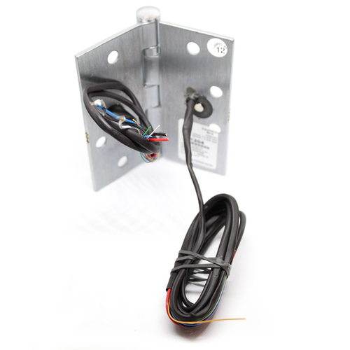 Command ETM6WH4545-626 CH-BB91 4.5in Monitor Hinge, Magnetic Switch, 5-Knuckle, Satin Chrome, Non-Ferrous