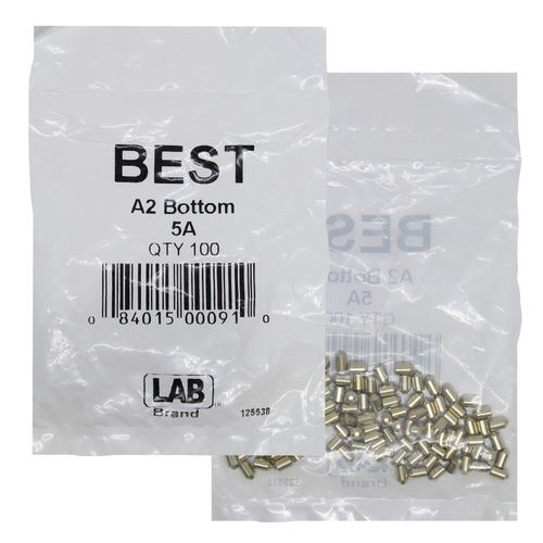 LAB BEST-5A-P1-NS Best A2 SFIC 5A Bottom Pin, .172 Size, .108 Dia, Nickel Silver, 100 Pins