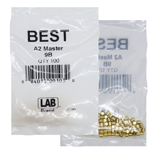 LAB BEST-9B-P1 Best A2 SFIC 9B Top Pin, Size .112, Brass, Polybag of 100 Pins