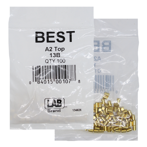 LAB BEST-13B-P1 Best A2 SFIC 13B Top Pin, .162 Size, .108 Dia, Brass, 100 Pins