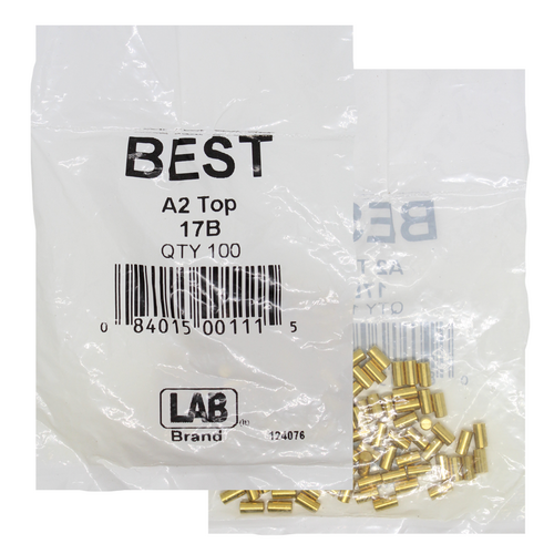 LAB BEST-17B-P1 Best A2 SFIC 17B Top Pin, Size .212, Brass, Polybag of 100 Pins