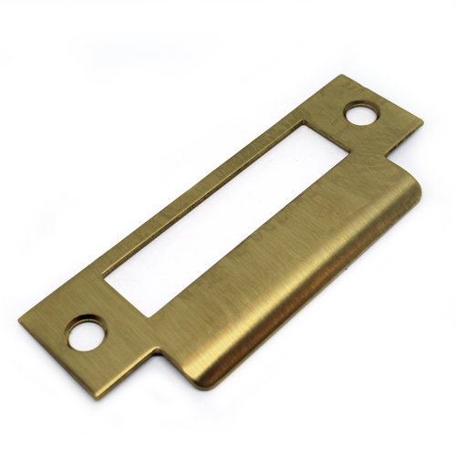 Marks Hardware 9035L/3 ANSI Strike, Strike Curved Lip 605/US3 Bright Brass